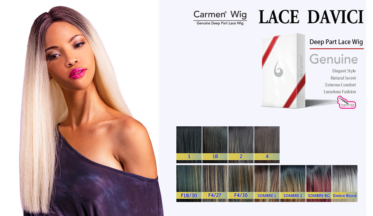 Carmen Wig Genuine Deep Part Lace Wig – Lace Davici