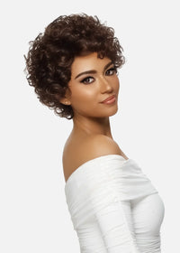Thumbnail for Vivica A. Fox Mabel Bixie Cut Synthetic Full Wig_Caramel