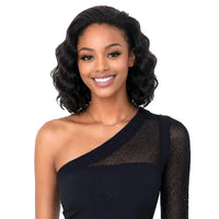 Thumbnail for Bobbi Boss 100% Unprocessed Human Hair Full Cap Drawstring Wig – Deep Wave 12