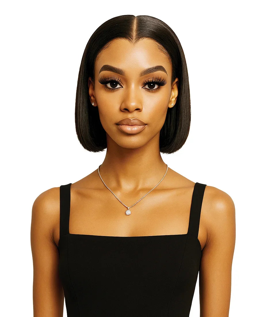 Magic Lace Heart Hairline Synthetic Wig – MHH07 Bob