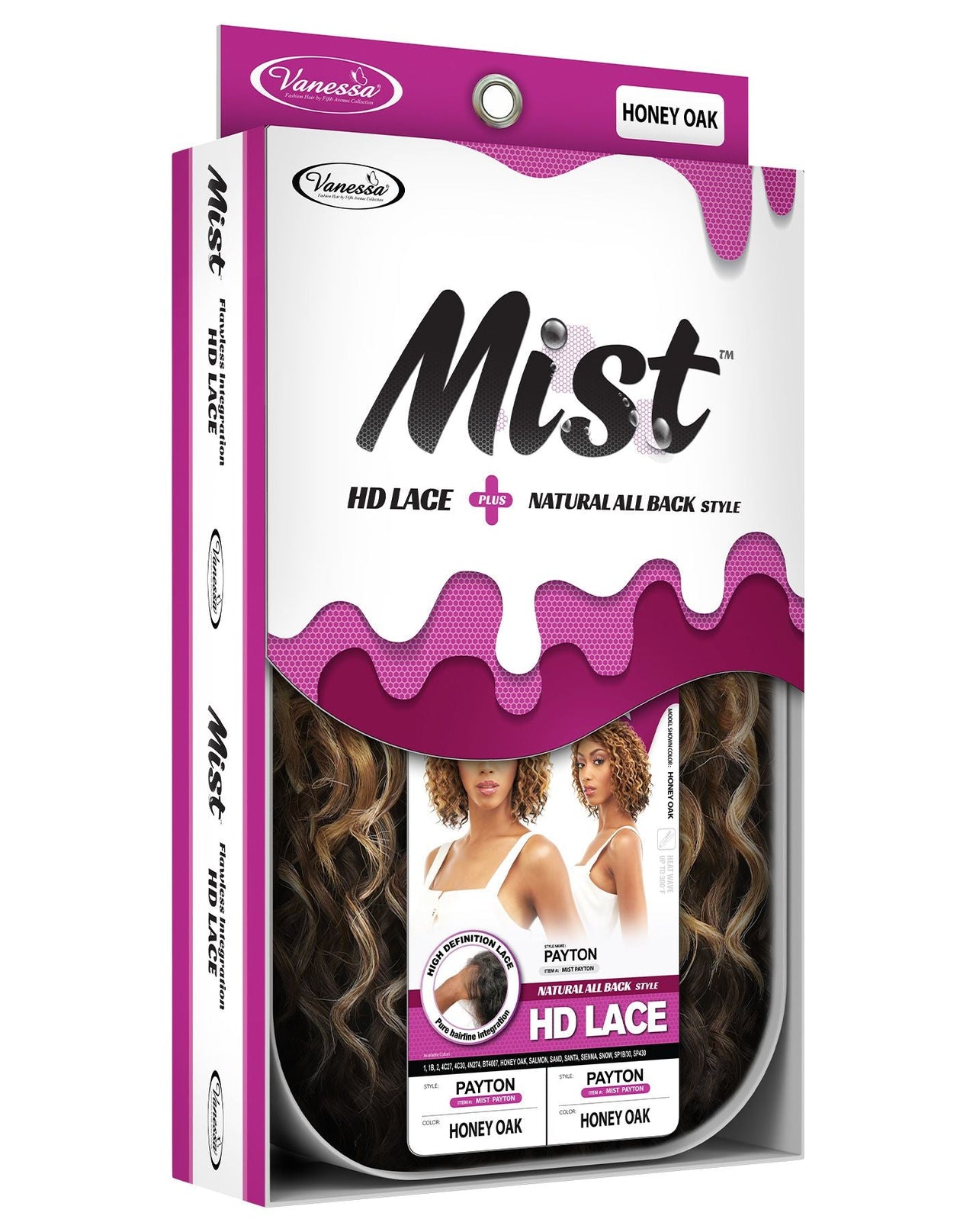 Vanessa Mist HD Natural All Back Lace Part Wig Payton