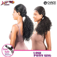 Thumbnail for Chade Magic Lace Low Pony Synthetic Drawstring Ponytail MLL54