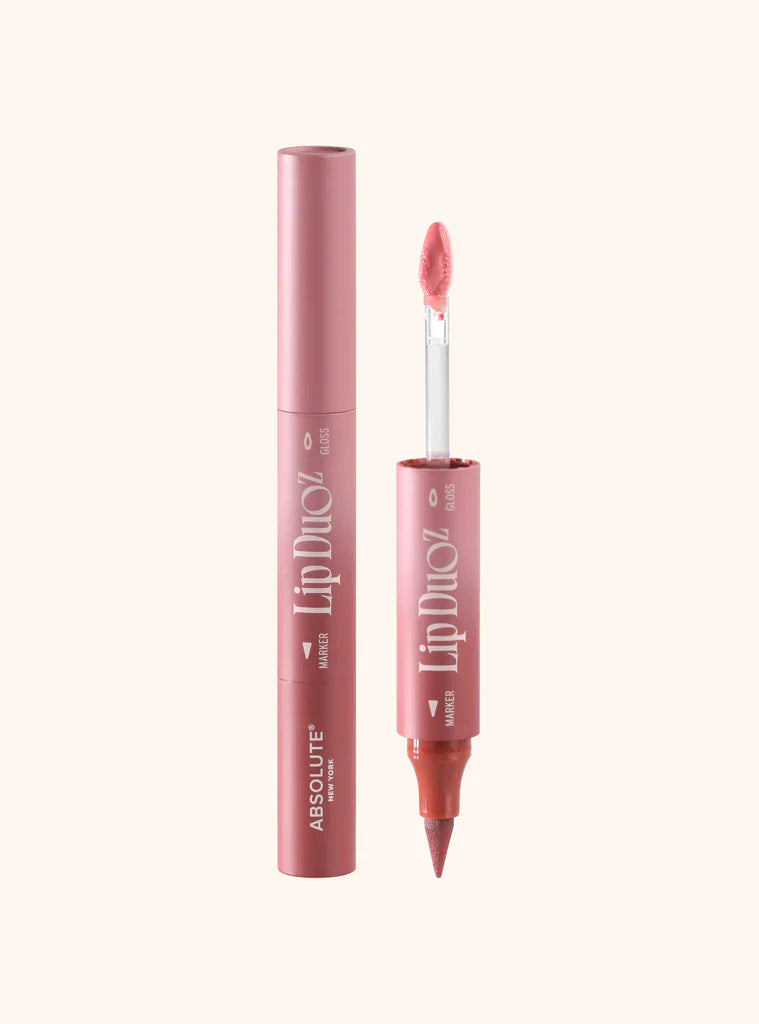 Absolute New York Lip Duoz – Double-Ended Lip Marker & Gloss - MAUVEMENTE