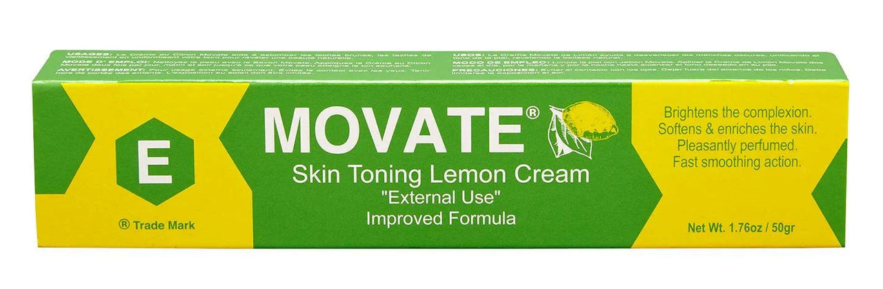 Movate Skin Toning Lemon Cream External Use 1.76 oz - Elevate Styles