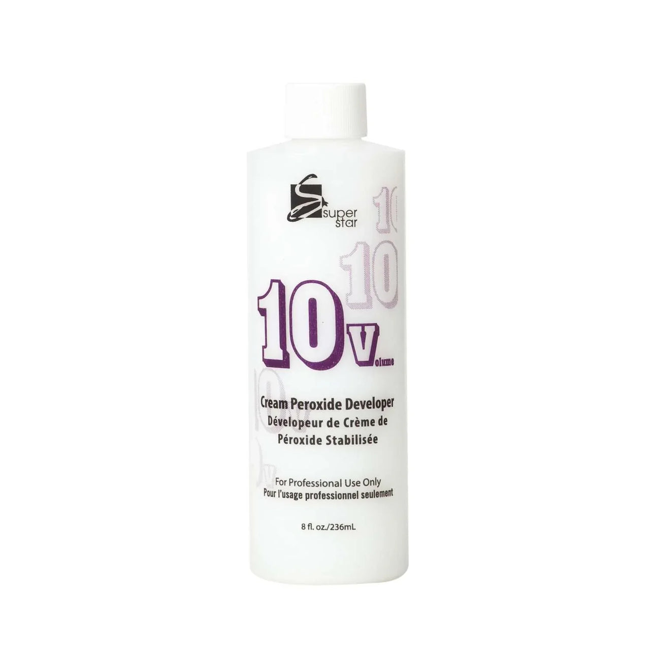 Super Star 10 Volume Cream Peroxide Developer 8oz - Elevate Styles