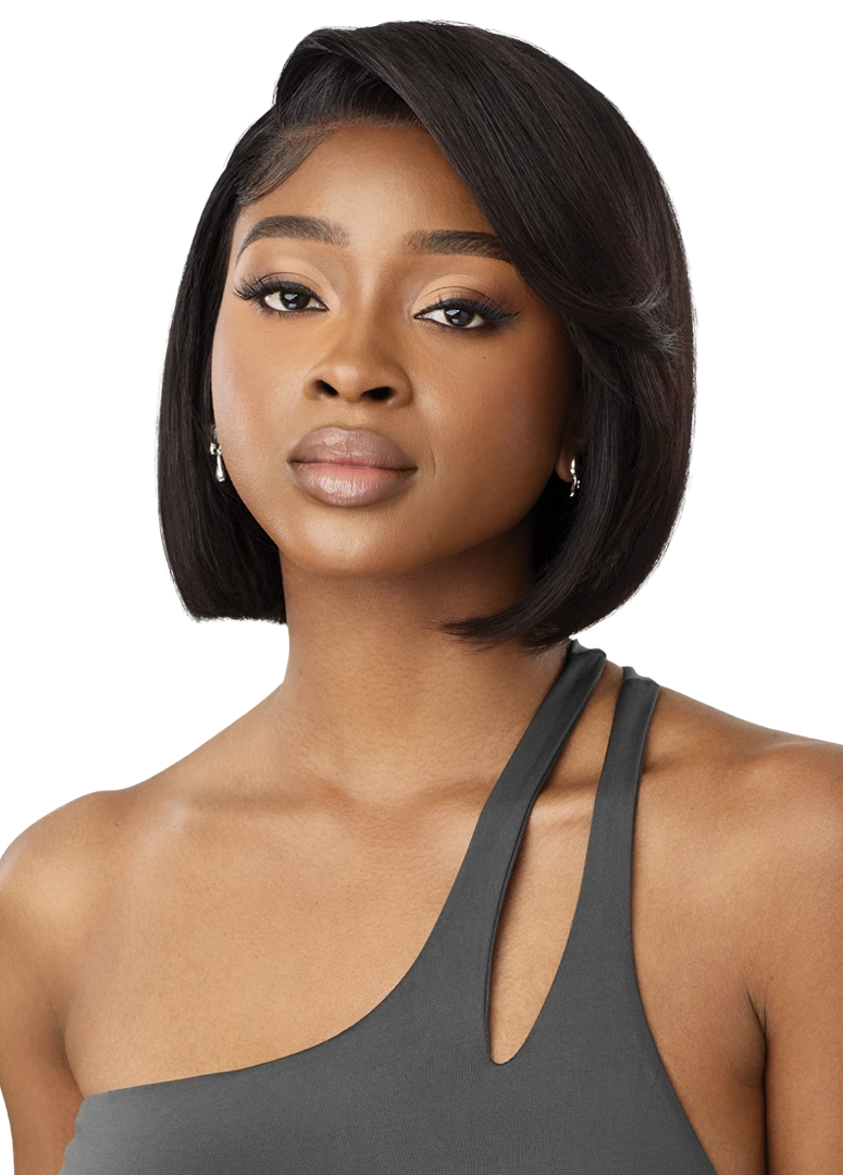 Outre MyTresses Black Label 13"x4" Lace Front Wig HH Virgin Straight Bob 10" - Elevate Styles