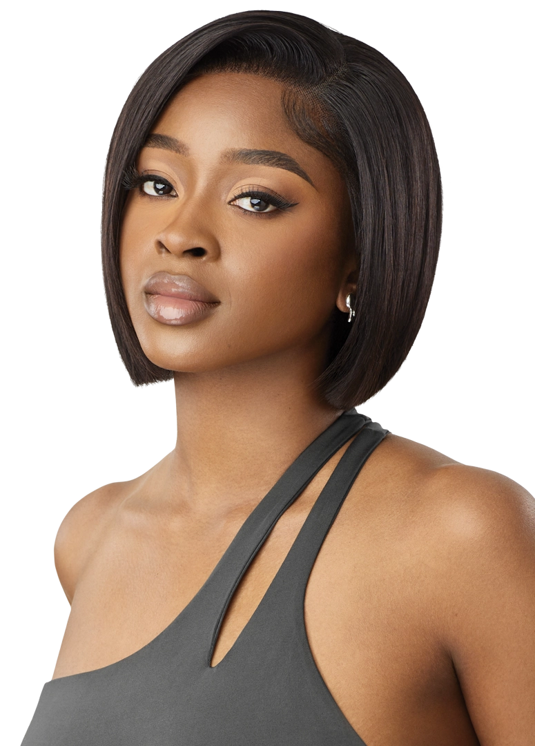 Outre MyTresses Black Label 13"x4" Lace Front Wig HH Virgin Straight Bob 10" - Elevate Styles