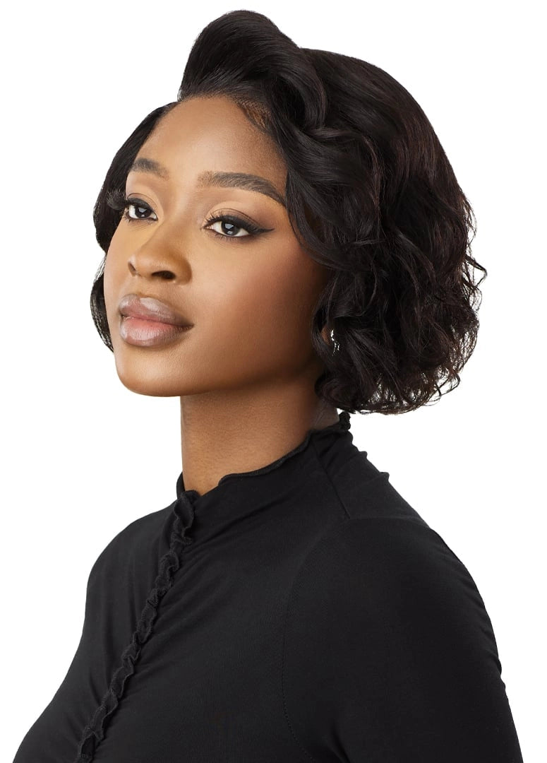 Outre MyTresses Black Label 13"x4" Lace Front Wig HH Virgin Wavy Bob 10" - Elevate Styles