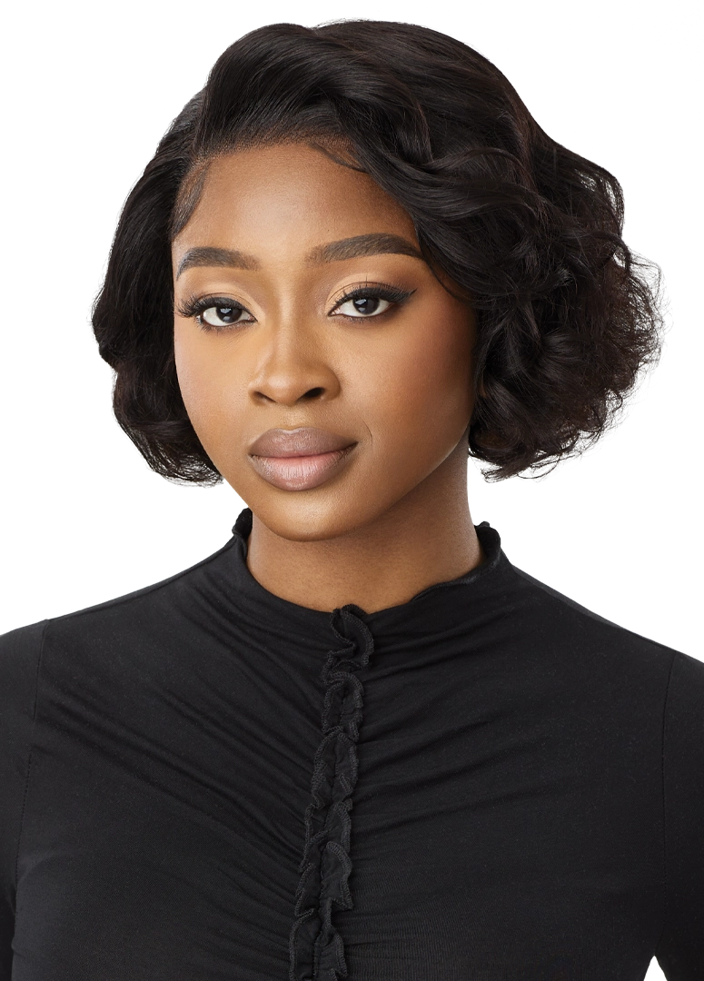 Outre MyTresses Black Label 13"x4" Lace Front Wig HH Virgin Wavy Bob 10" - Elevate Styles