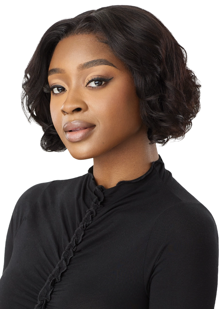Outre MyTresses Black Label 13"x4" Lace Front Wig HH Virgin Wavy Bob 10" - Elevate Styles