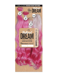 Thumbnail for Zury Sis Natural Dream Feel Look Human Hair Texture Multi Body Wave 18 20 22 with 5 Deep Closure