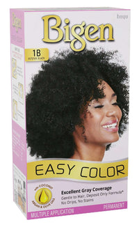 Thumbnail for Bigen Easy Color 1B – Intense Black (Permanent Hair Color, 2.82 oz) - Elevate Styles