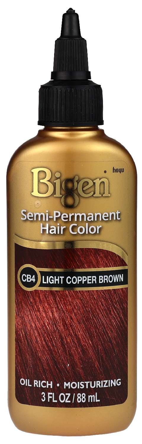 Cb4 Tri Color Bigen Semi-Permanent Hair Color CB4 Light Copper Brown 3 Oz | Elevate ...