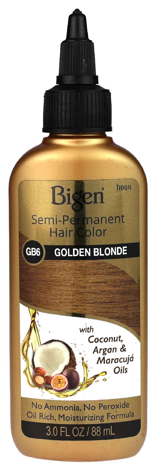 Bigen Semi-Permanent Hair Color GB6 Golden Blonde 3.0 Oz - Elevate Styles