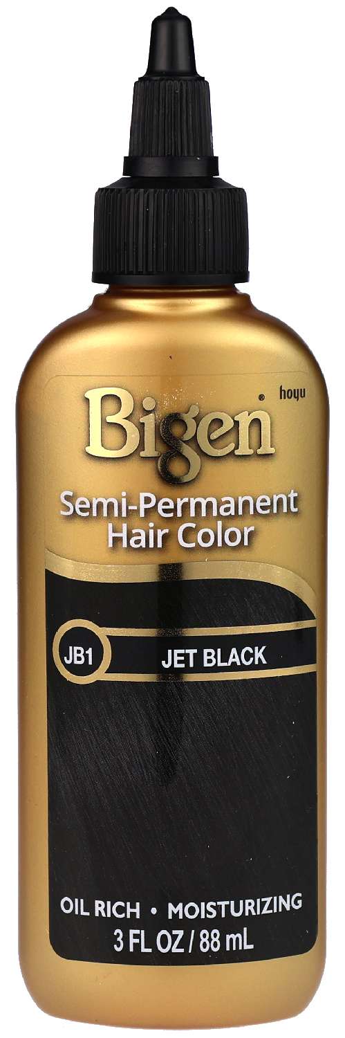 Bigen Semi-Permanent Hair Color JB1 Jet Black 3 Oz - Elevate Styles
