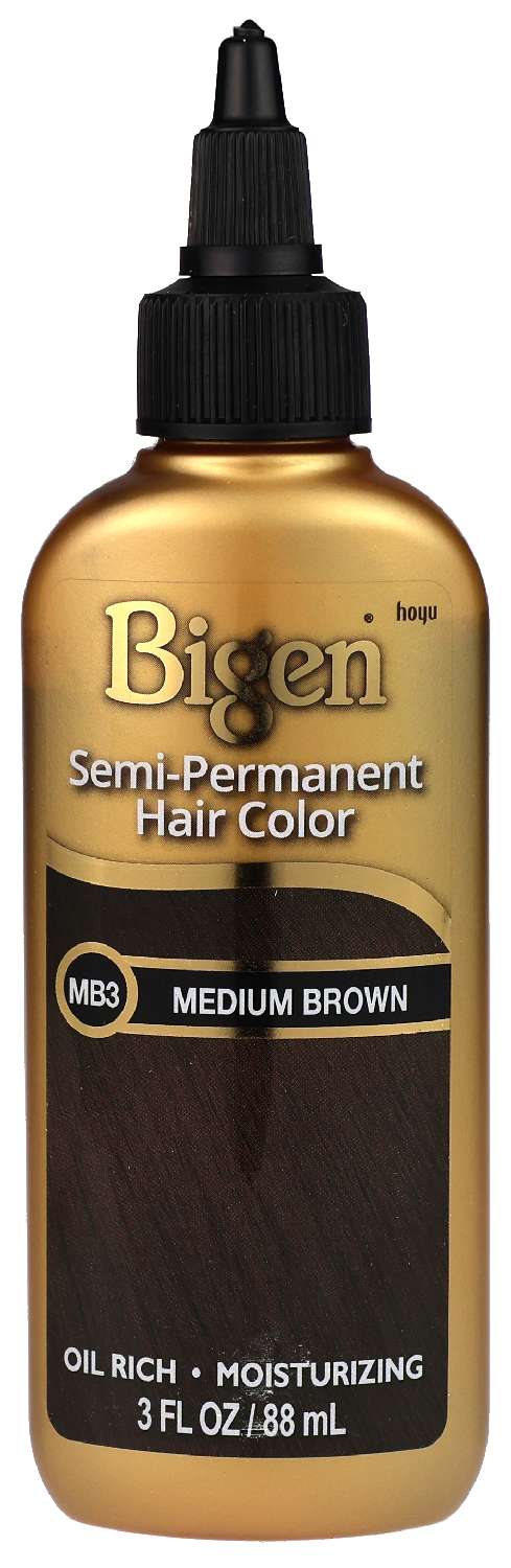 Bigen Semi-Permanent Hair Color MB3 Medium Brown 3 Oz - Elevate Styles