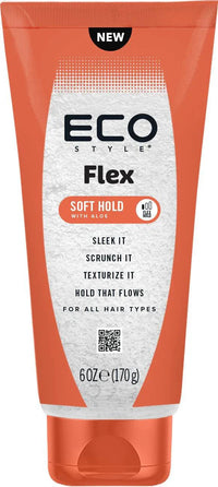 Thumbnail for Eco Style Flex Soft Hold Styling Gel with Aloe (6 oz / 170 g) - Elevate Styles
