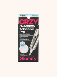 Thumbnail for Glamify CRZY Gel LED UV Adhesive Pro Nail Glue Gel NGCH07 - Elevate Styles