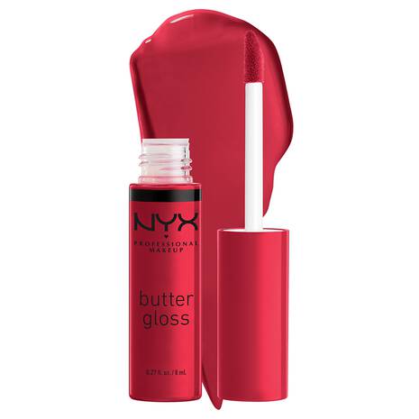 NYX Professional Makeup Butter Gloss - Red Velvet - 0.27 fl. oz. / 8 mL
