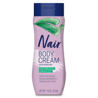 Thumbnail for Nair Body Cream Hair Remover Soothing Aloe & Water Lily Net Wt. 7.9 oz. / 224 g
