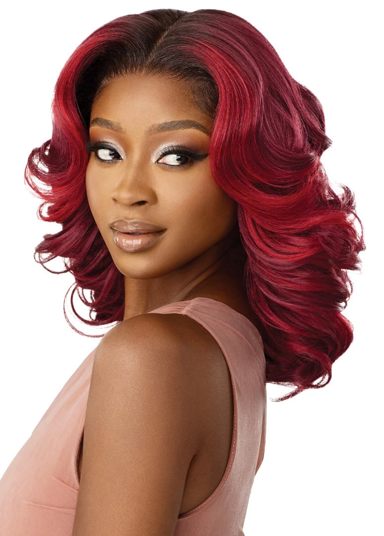 Outre 5"x 5" HD Lace Closure Lace Front Wig HHB-Body Wave 16" - Elevate Styles