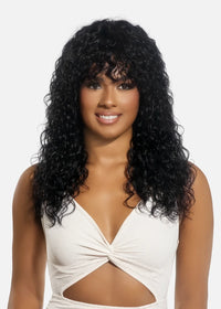 Thumbnail for Vivica A. Fox Black Rose Ocean Unprocessed Virgin Remi Hair Crown Lace Full Wig_Natural
