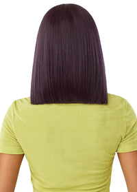 Thumbnail for Outre 6x5 Pre Cut Lace Closure Wig Resize Me Cap HHB Yaki Straight Bob 14