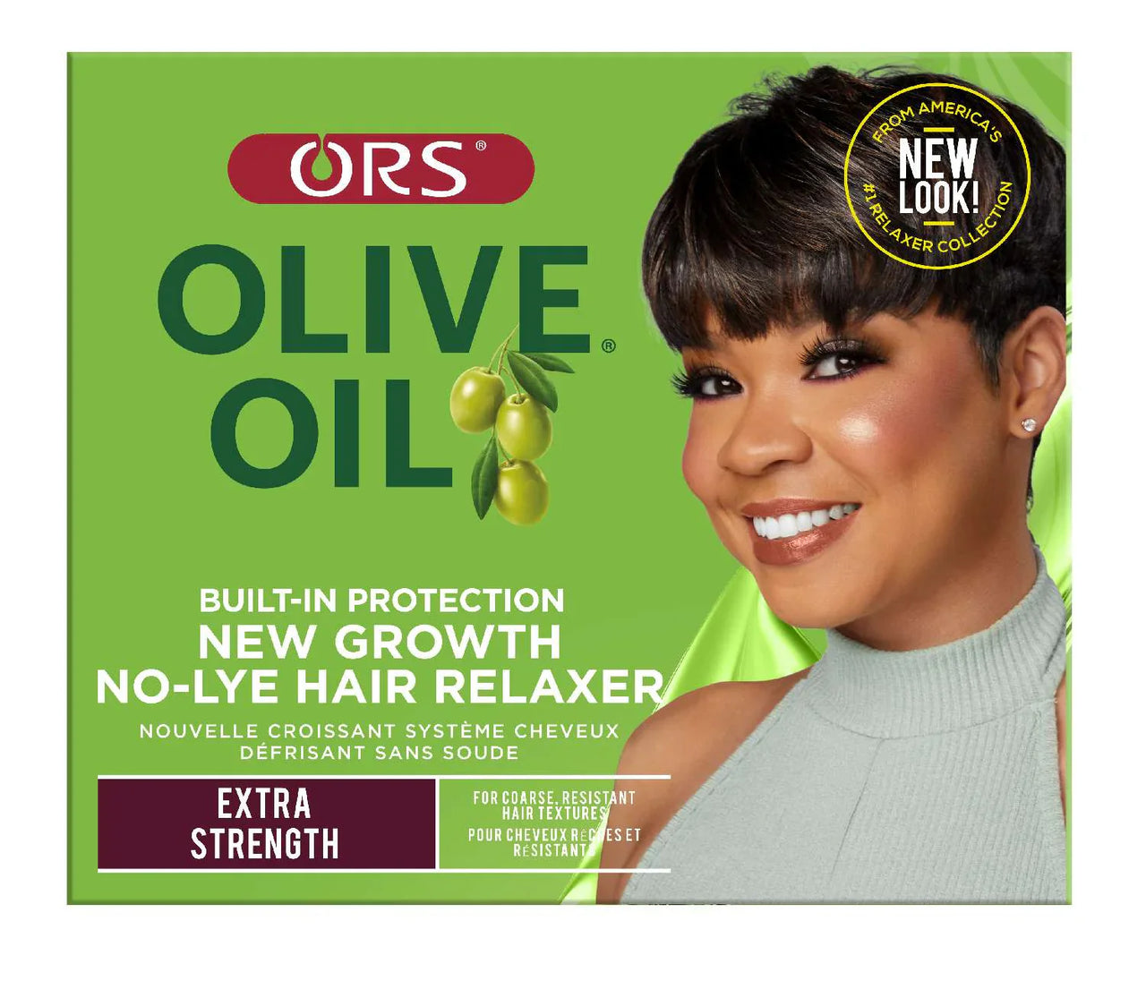 ORS Olive Oil New Growth No-Lye Hair Relaxer – Extra Strength - Elevate Styles