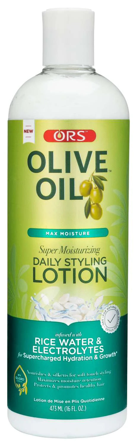 ORS Olive Oil Max Moisture Super Moisturizing Daily Styling Lotion - 16 FL oz - Elevate Styles