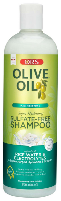 Thumbnail for ORS Olive Oil Sulfate-Free Shampoo with Rice Water & Electrolytes – 16 fl oz - Elevate Styles