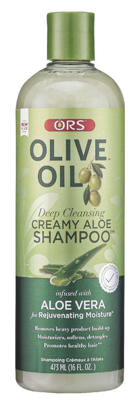 Thumbnail for ORS Olive Oil Creamy Aloe Shampoo Deep Cleansing 16 oz - Elevate Styles