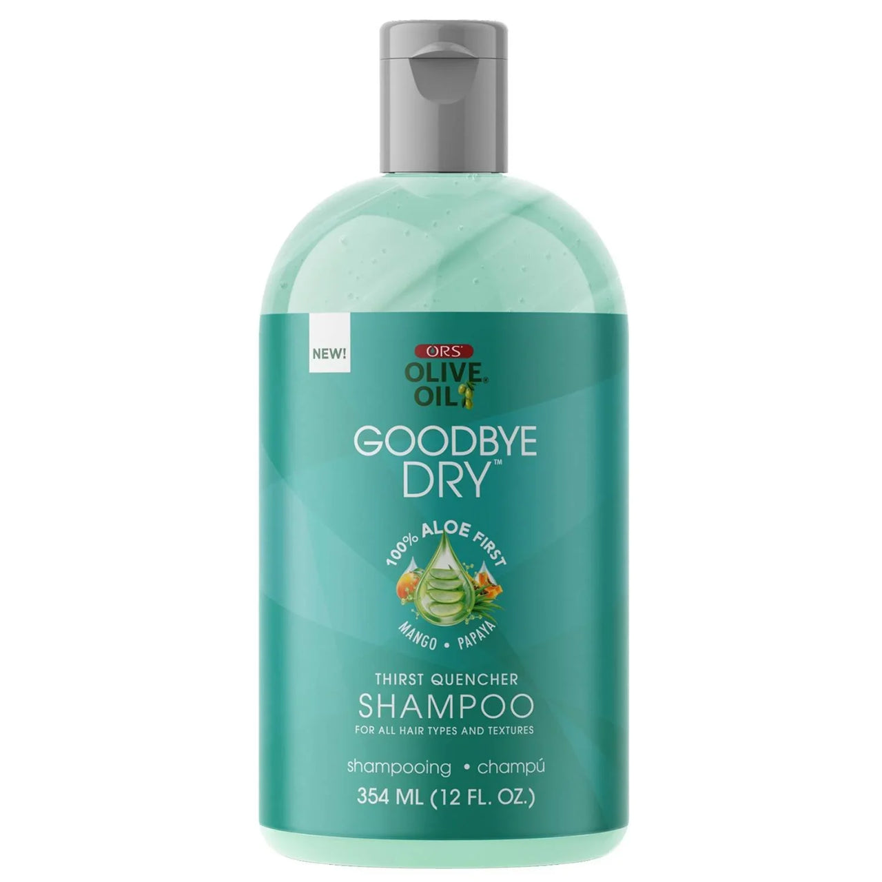 ORS Olive Oil Goodbye Dry Thirst Quencher Shampoo Aloe Mango Papaya 12 oz - Elevate Styles