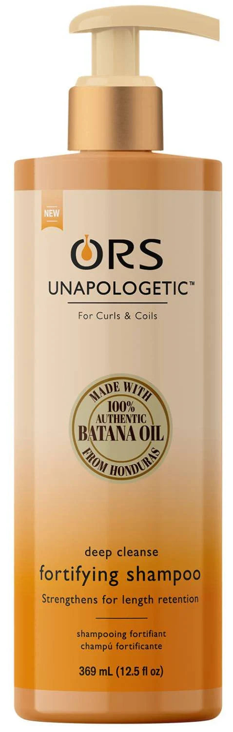 ORS Unapologetic Batana Oil Fortifying Shampoo 12.5 oz - Elevate Styles