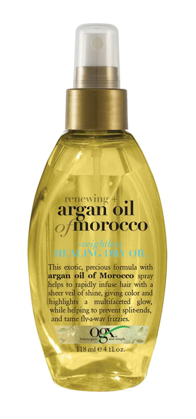 OGX Renewing + Argan Oil of Morocco Weightless Healing Dry Oil 4 oz - Elevate Styles