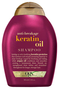 Thumbnail for OGX Anti Breakage Keratin Oil Shampoo 13 oz - Elevate Styles