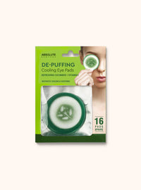 Thumbnail for Absolute De-Puffing Cooling Eye Pads Cucumber + Vitamin E – 16 Pads - Elevate Styles