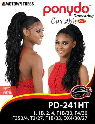 Motown Tress PonyDo Drawstring Ponytail - PD.241HT - Elevate Styles
