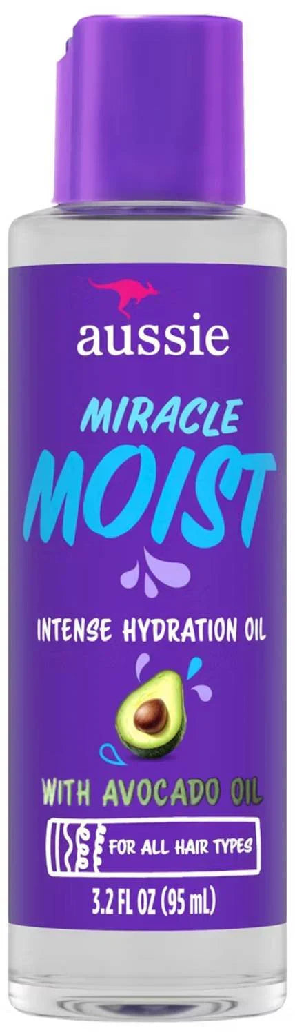 Aussie Miracle Moist Intense Hydration Oil Avocado Oil 3.2 oz - Elevate Styles