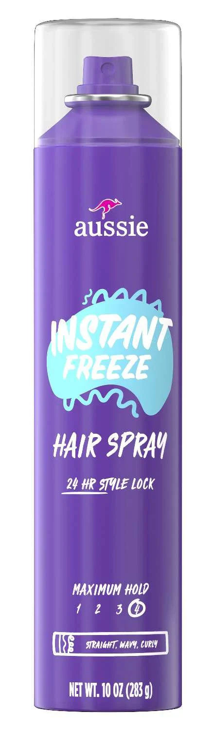 Aussie Instant Freeze Hair Spray – Maximum Hold 10oz - Elevate Styles
