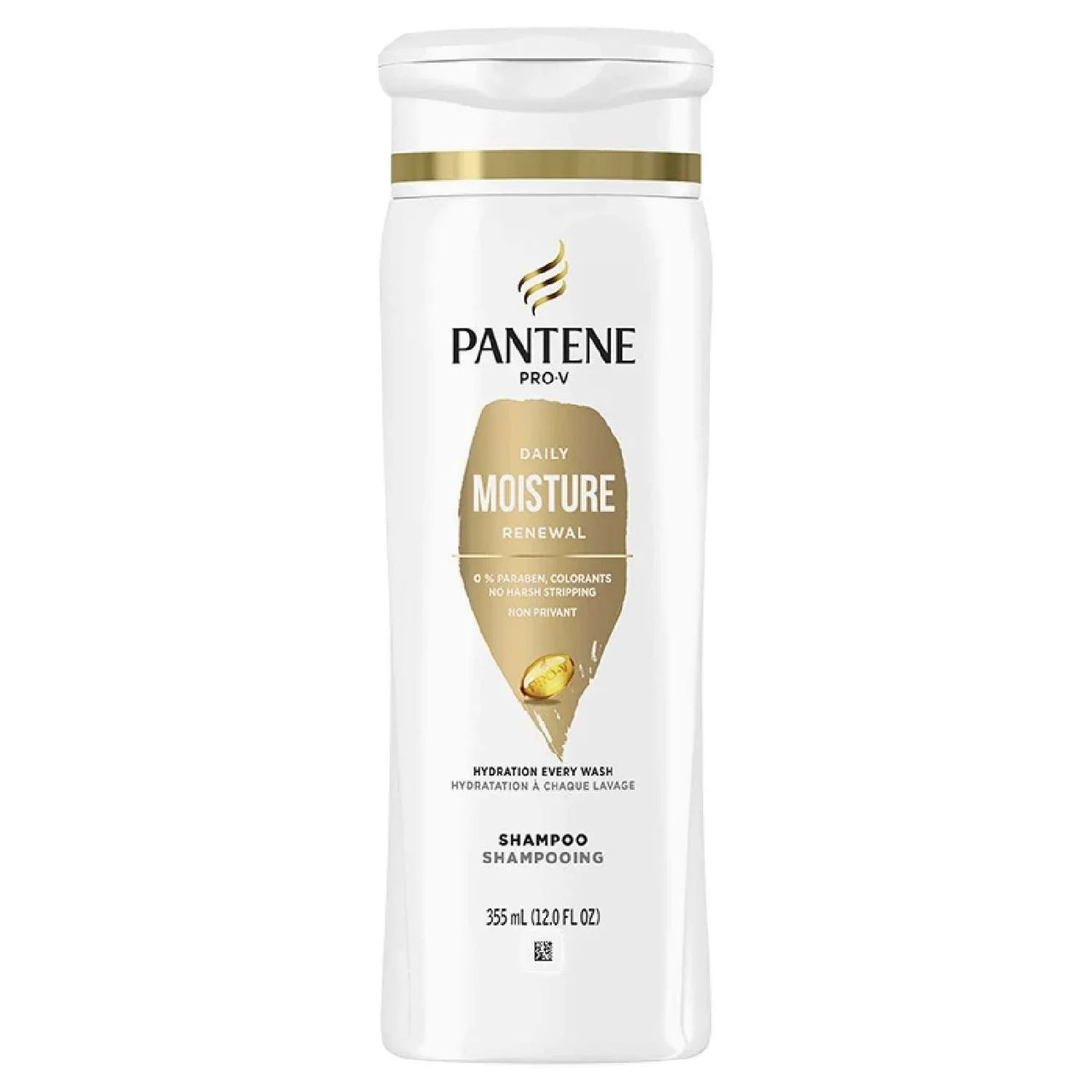 Pantene Pro-V Daily Moisture Renewal Shampoo 12 fl oz – Hydrating & Nourishing Clean