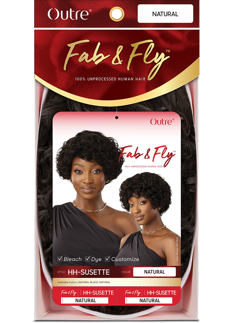 Outre Fab&Fly™ 100% Unprocessed Human Hair Wig HH Susette QHFSUS - Elevate Styles