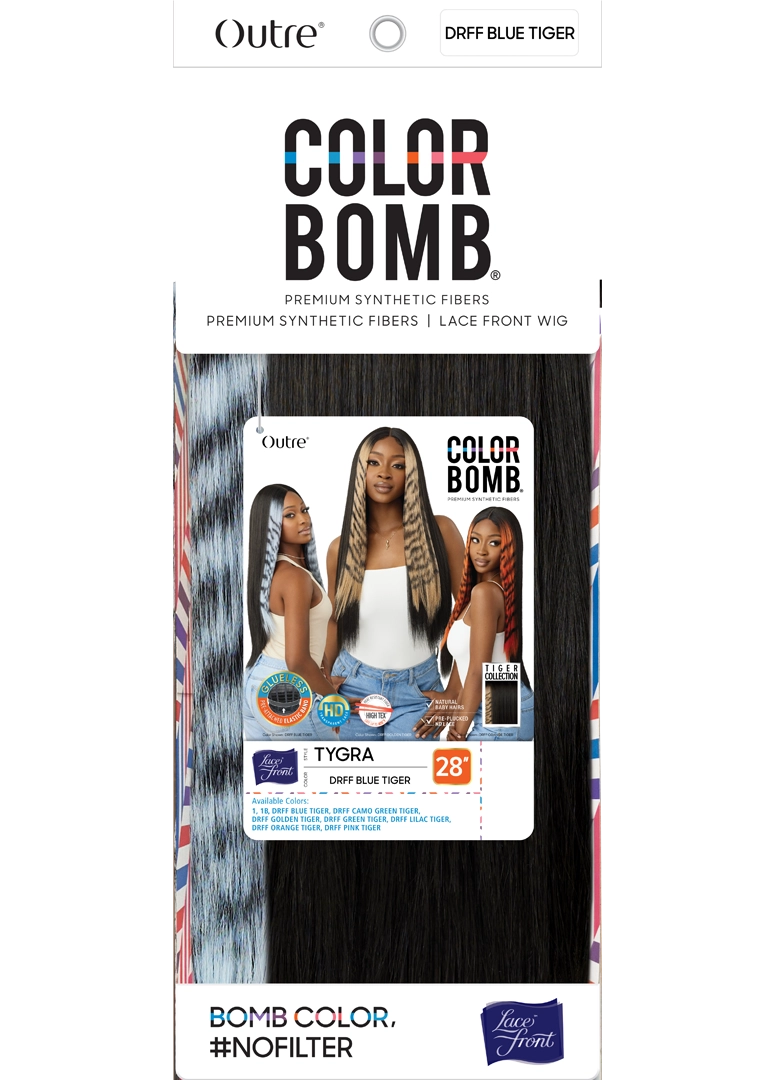Outre Color Bomb Lace Front Wig Tygra - Elevate Styles