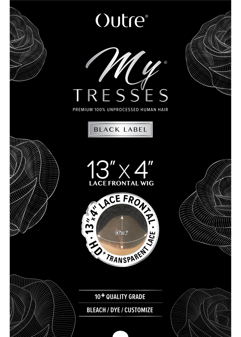 Outre MyTresses Black Label 13"x4" Lace Front Wig HH Virgin Wavy Bob 10" - Elevate Styles