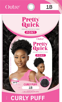 Thumbnail for Outre Pretty Quick Pony - Curly Puff - Elevate Styles