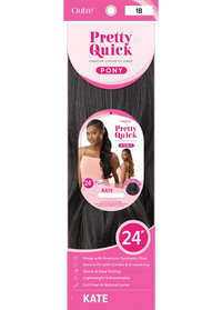 Thumbnail for Outre Pretty Quick Pony Kate PQDPKAT - Elevate Styles