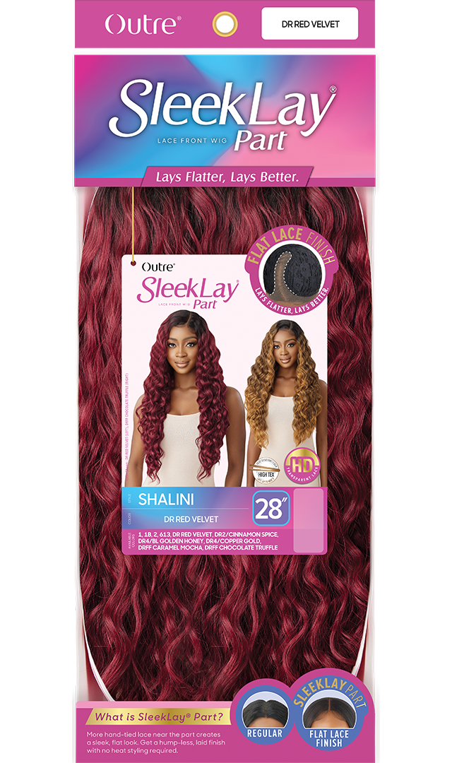 Outre Synthetic Sleek Lay Part HD Transparent Lace Front Wig Shalini 28" - Elevate Styles