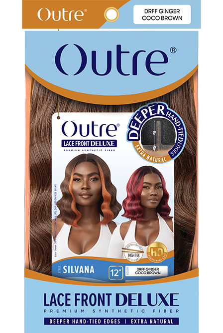 Outre Synthetic High Tex HD Lace Front Deluxe Wig Silvana - Elevate Styles