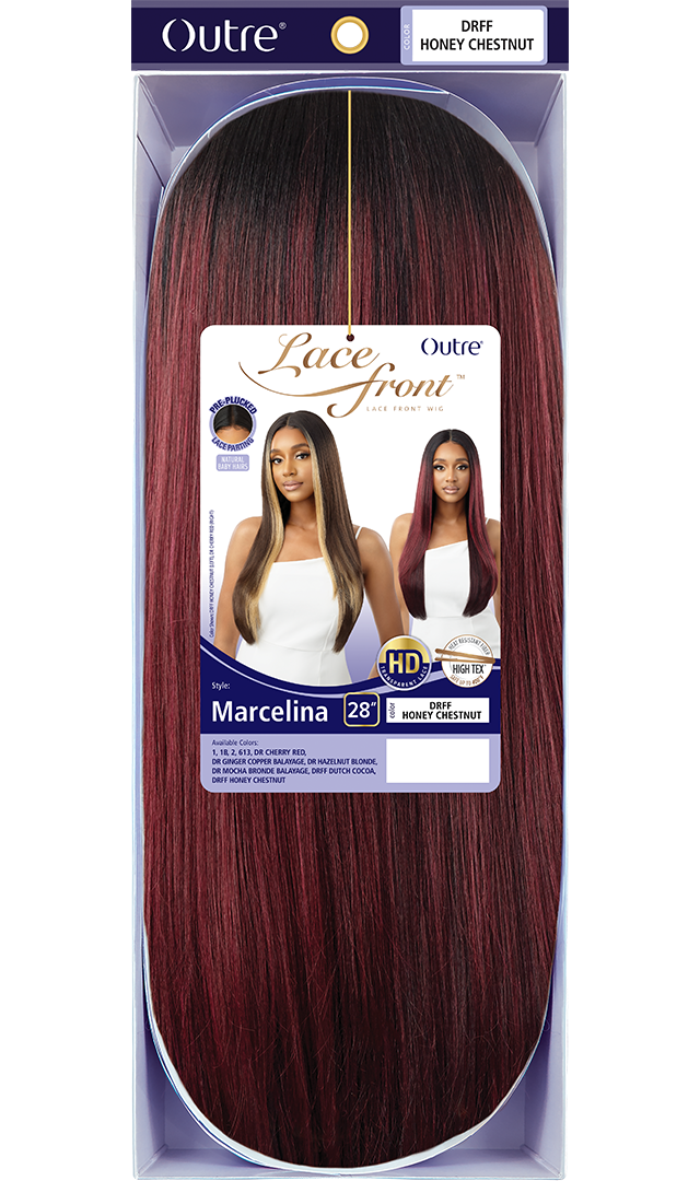 Outre HD Pre-Plucked Lace Front Wig Marcelina 28" - Elevate Styles