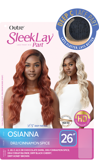 Outre SleekLay Synthetic Lace Front Wig Osianna 26" - Elevate Styles
