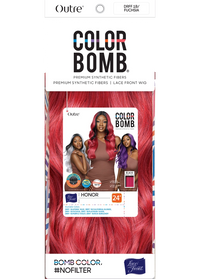 Thumbnail for Outre Color Bomb Lace Front Wig Honor - Elevate Styles